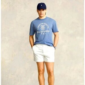 Polo Ralph Lauren S. Hampton Regatta Classic Cotton Tee Sz L Like New